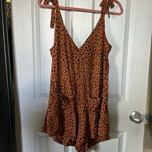 BNWT Khush Brown Romper